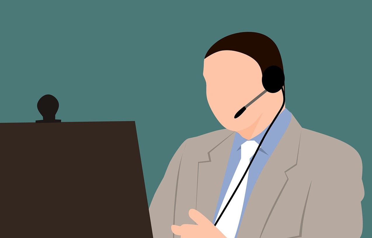 VOIP for Small Businesses - Man on Phone