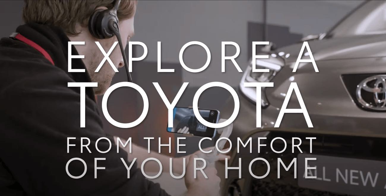 Toyota's Virtual Showroom