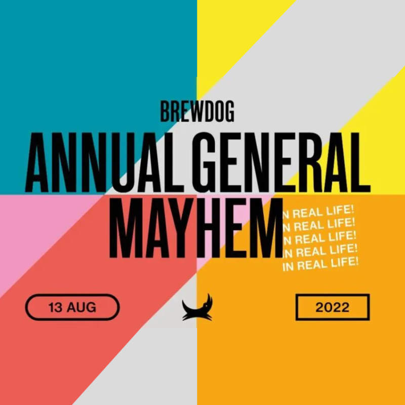 Brewdog Annual General Mayhem event square