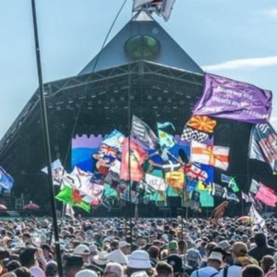 Glastonbury Banner