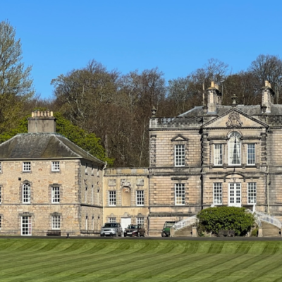 The main house at Drum Farm