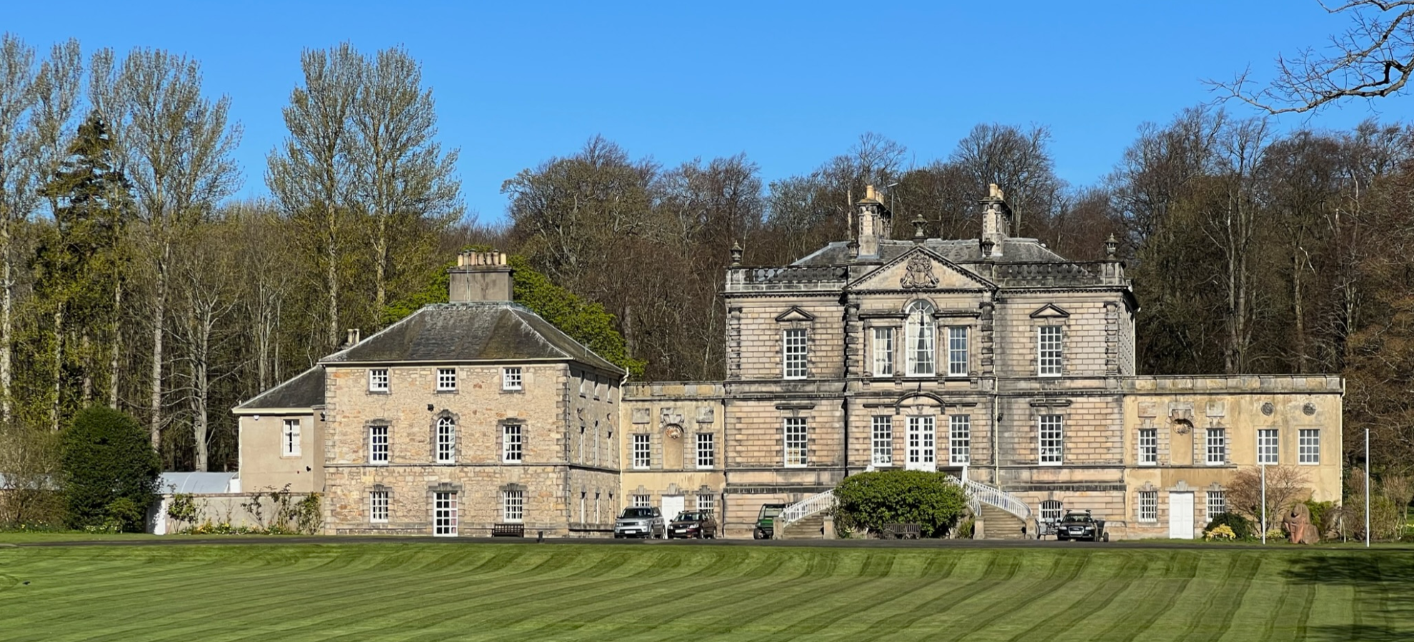 The main house at Drum Farm